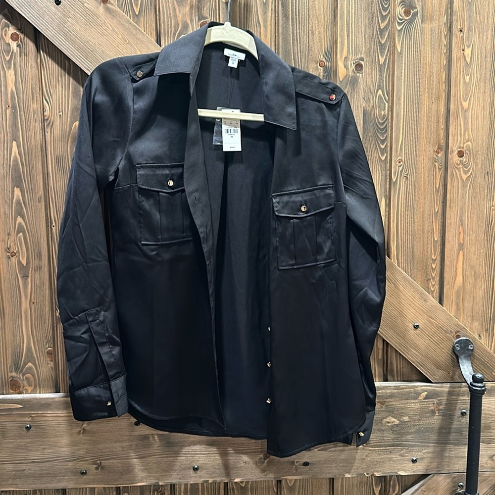 Express satin blouse